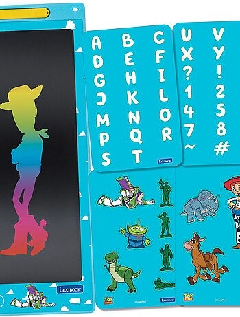 giocattolo Story 11’’ tablet da disegno e apprendimento E-ink multicolore con stencil