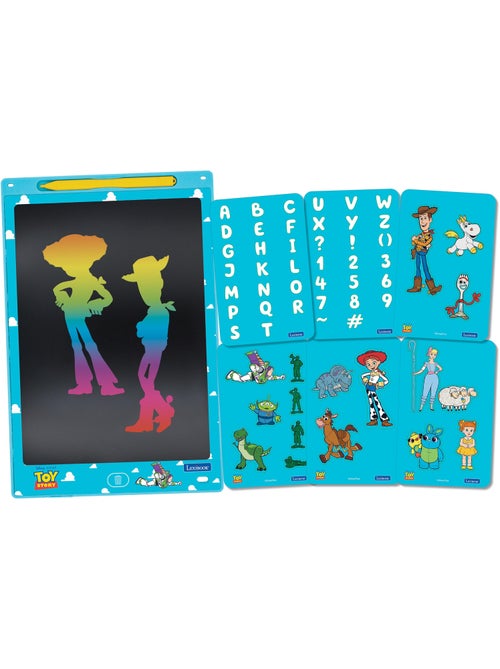 giocattolo Story 11’’ tablet da disegno e apprendimento E-ink multicolore con stencil - Kiabi