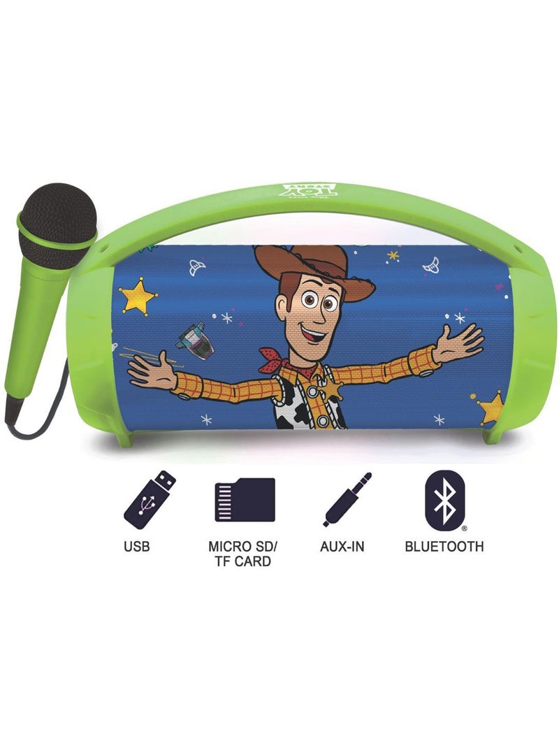 giocattolo Story Bluetooth® luce Altoparlante con microfono Verde - Kiabi