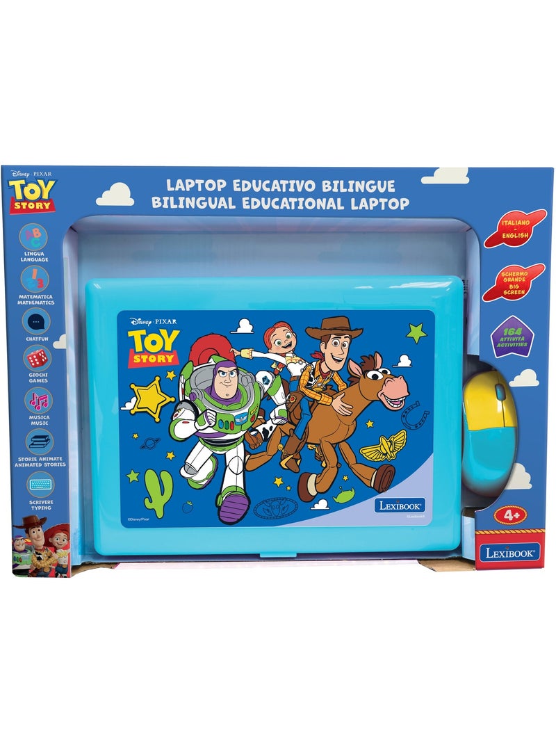 giocattolo Story computer portatile educativo bilingue con 164 attività (EN/IT) Blu - Kiabi