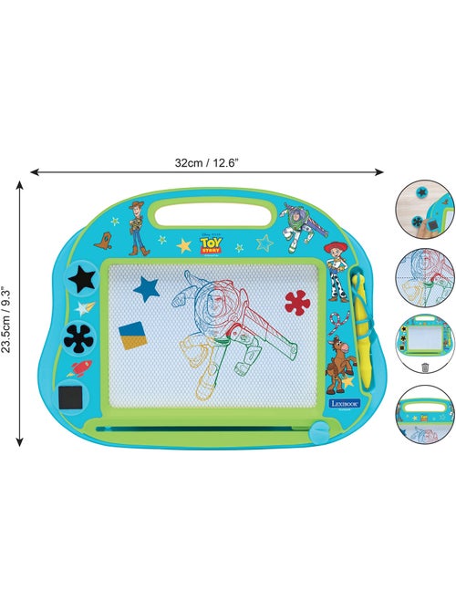 Giocattolo story lavagna da disegno magnetica multicolore con accessori formato a5 - Kiabi Giocattolo story lavagna da disegno magnetica multicolore con accessori formato a5 - Kiabi