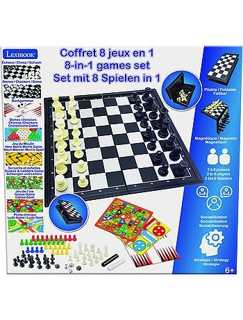 Giochi da tavolo magnetici set di 8 giochi in 1. Per 26 giocatori