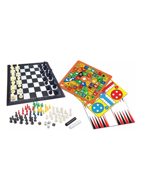Giochi da tavolo magnetici set di 8 giochi in 1. Per 26 giocatori - Kiabi