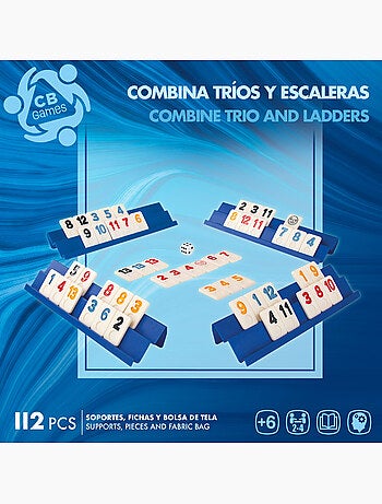 Gioco da tavolo combigame con borsa 112 pezzi cb games