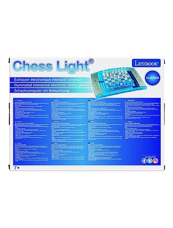 Gioco degli scacchi elettronico ChessLight? con luci e pezzi transluminosi