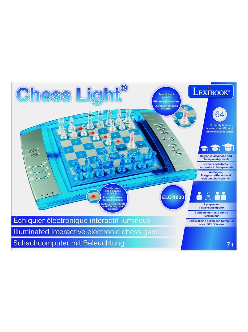 Gioco degli scacchi elettronico ChessLight® con luci e pezzi transluminosi N/D - Kiabi