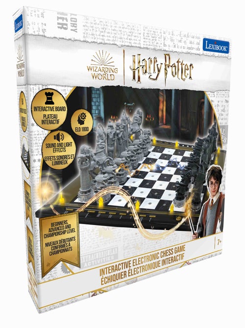 Gioco degli scacchi elettronico di Harry Potter con luci ed effetti sonori - Kiabi