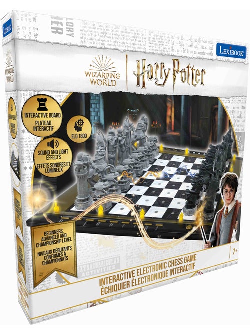Gioco degli scacchi elettronico di Harry Potter con luci ed effetti sonori - Kiabi Gioco degli scacchi elettronico di Harry Potter con luci ed effetti sonori - Kiabi