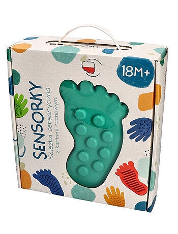 Gioco del percorso sensoriale montessori – mani e piedi | SEVIRA KIDS
