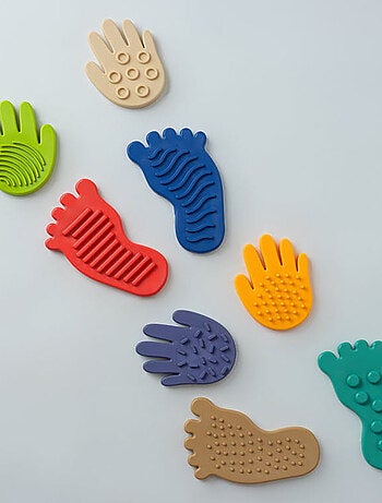 Gioco del percorso sensoriale montessori – mani e piedi | SEVIRA KIDS