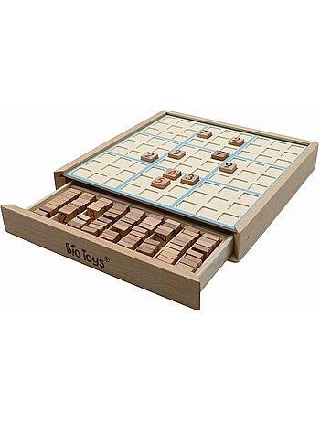 Gioco del sudoku in legno