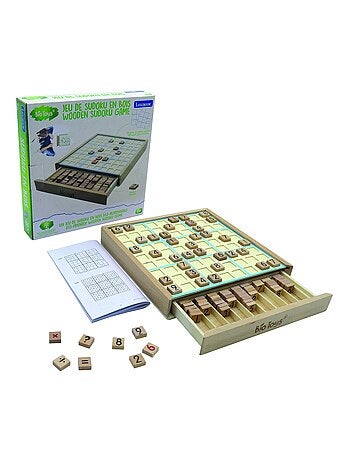 Gioco del sudoku in legno
