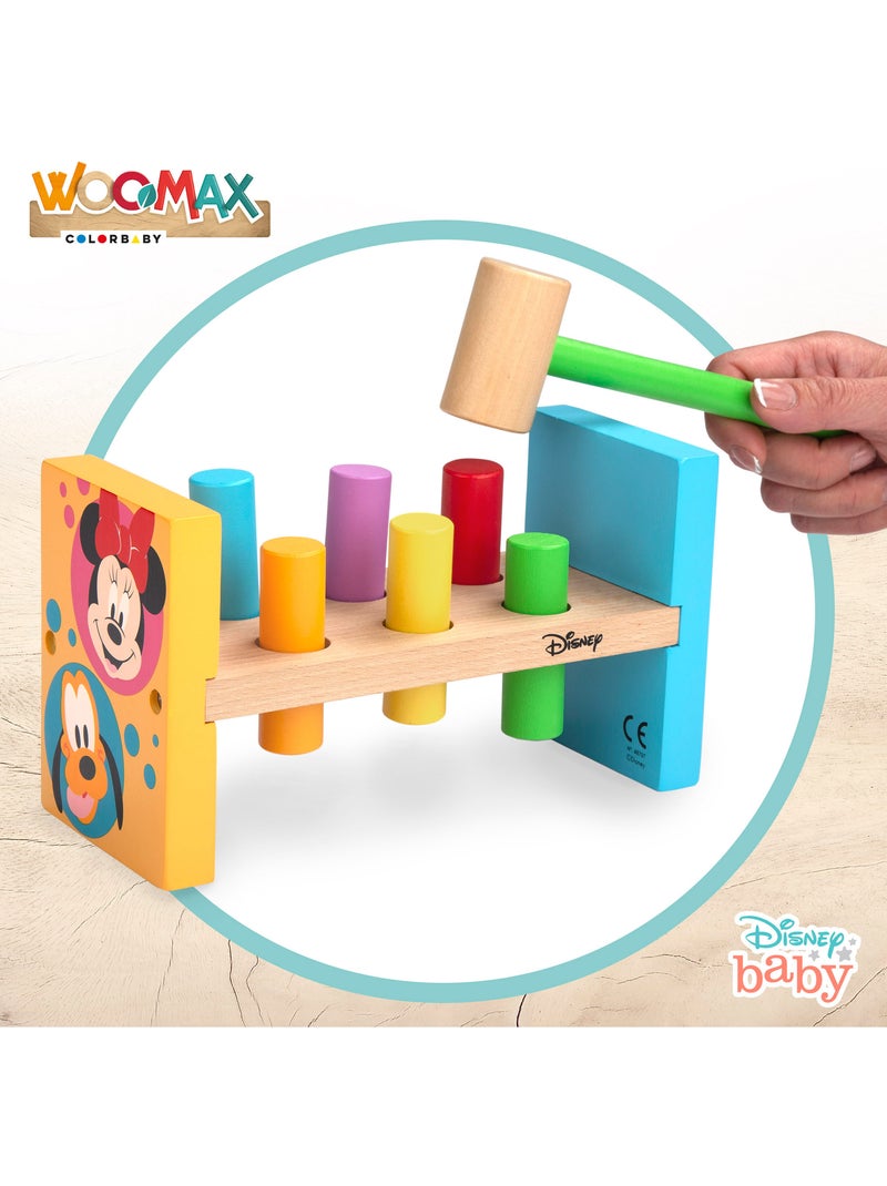 Gioco di blocchi e martelli in legno disney woomax N/D - Kiabi