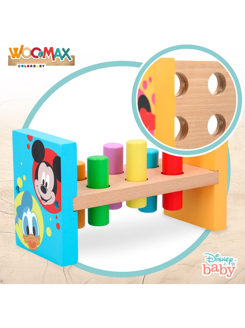 Gioco di blocchi e martelli in legno disney woomax N/D - Kiabi