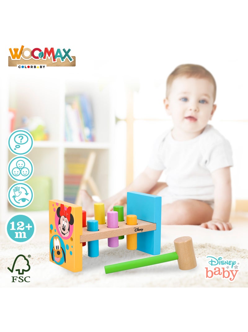 Gioco di blocchi e martelli in legno disney woomax N/D - Kiabi