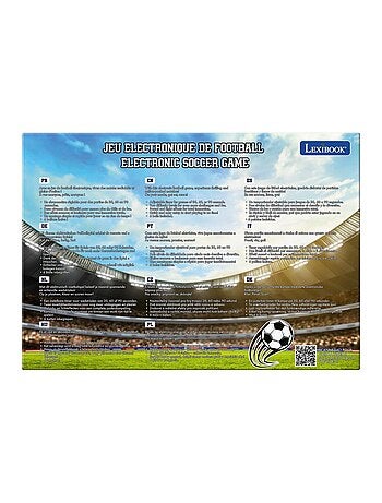 Gioco di calcio elettronico con luci e suoni per 2 giocatori