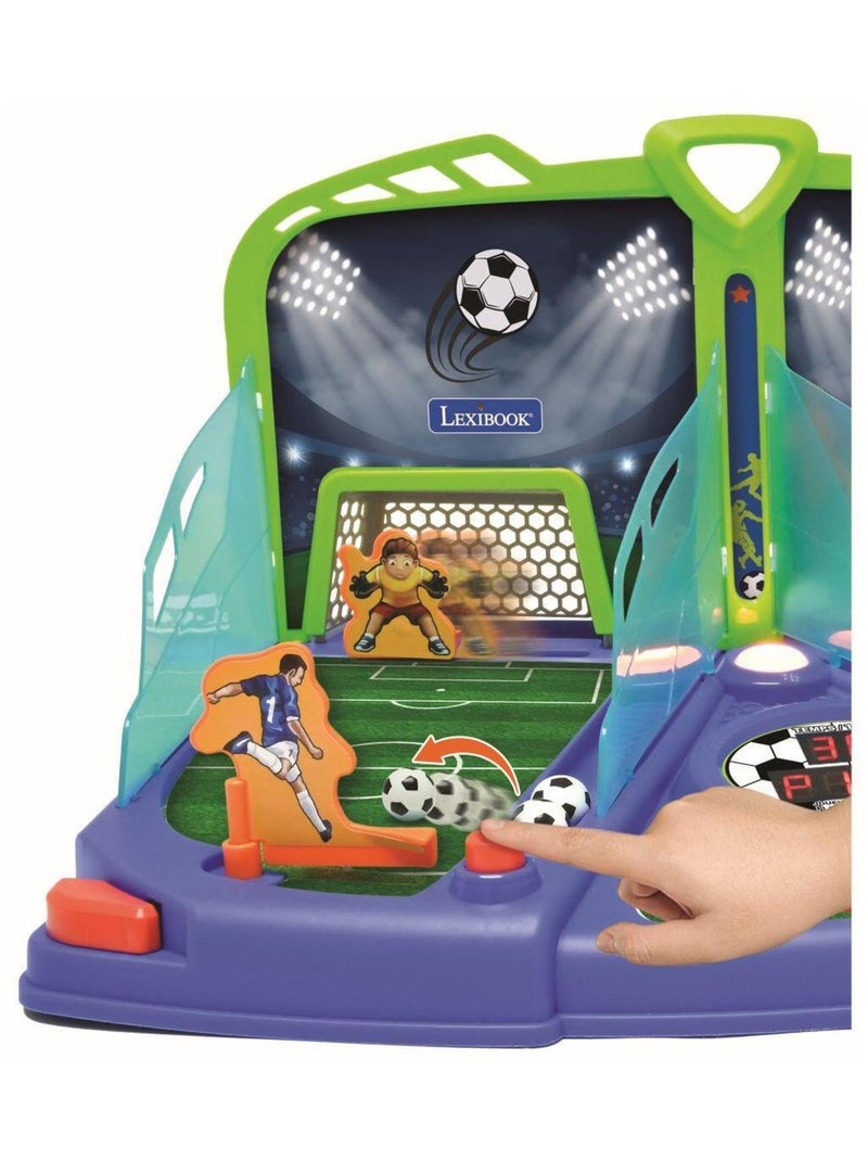 Gioco di calcio elettronico con luci e suoni per 2 giocatori Blu - Kiabi