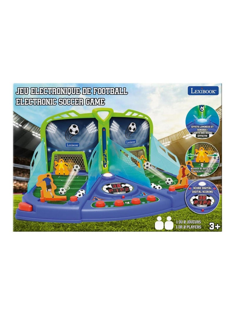 Gioco di calcio elettronico con luci e suoni per 2 giocatori Blu - Kiabi