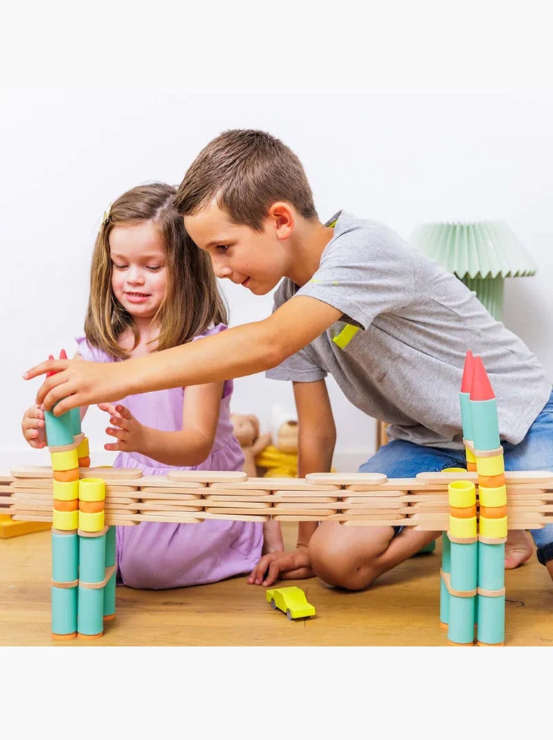 Gioco di costruzione ed equilibrio piks e stix | oppi® | oppi® Verde - Kiabi