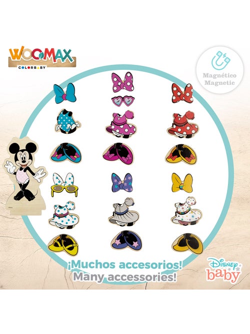 Gioco di vestire magnetico Disney WOOMAX - Kiabi
