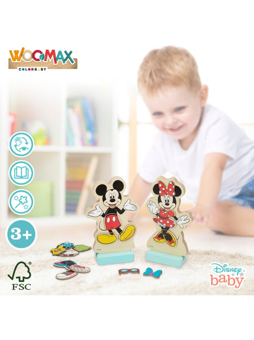 Gioco di vestire magnetico Disney WOOMAX - Kiabi