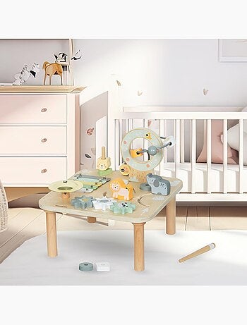 Gioco educativo Montessori in legno animali Mamabrum