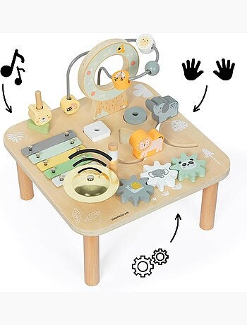 Gioco educativo Montessori in legno animali Mamabrum