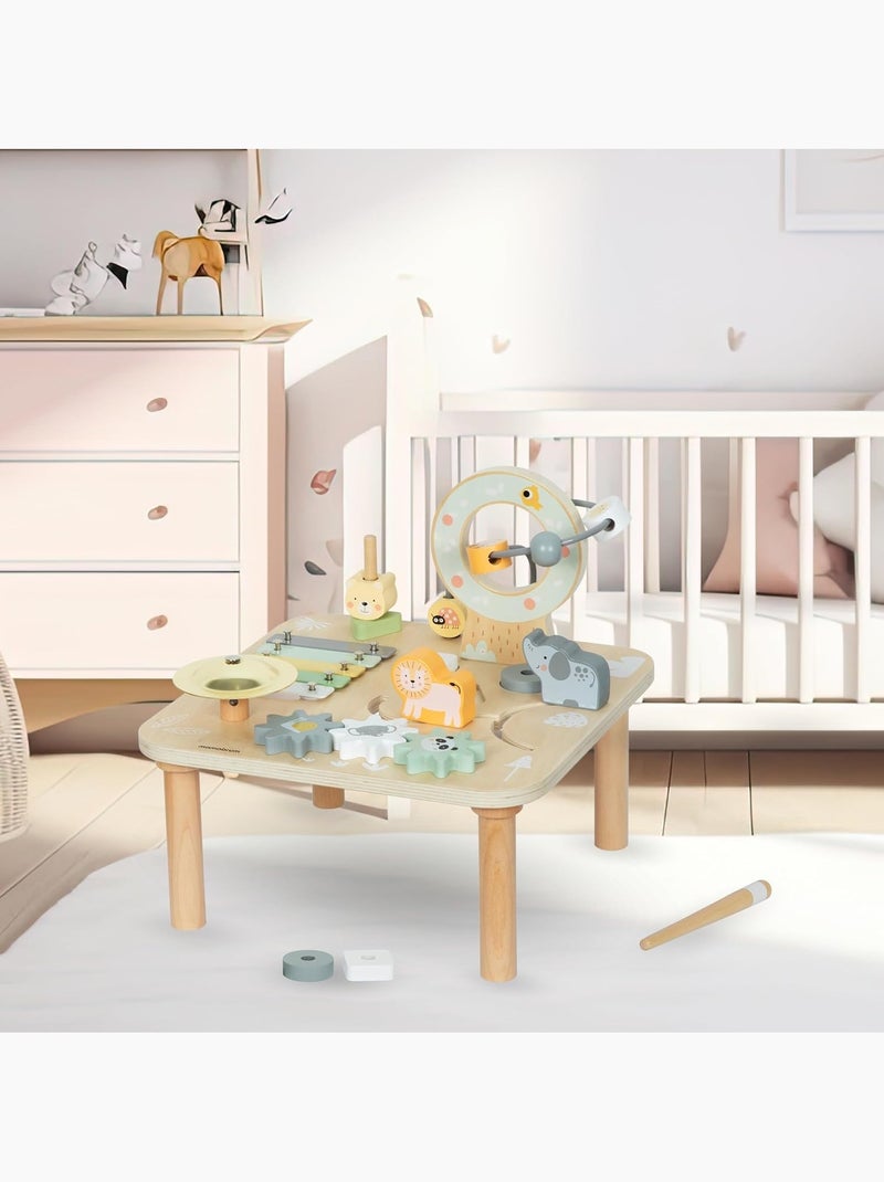 Gioco educativo Montessori in legno animali Mamabrum Beige - Kiabi