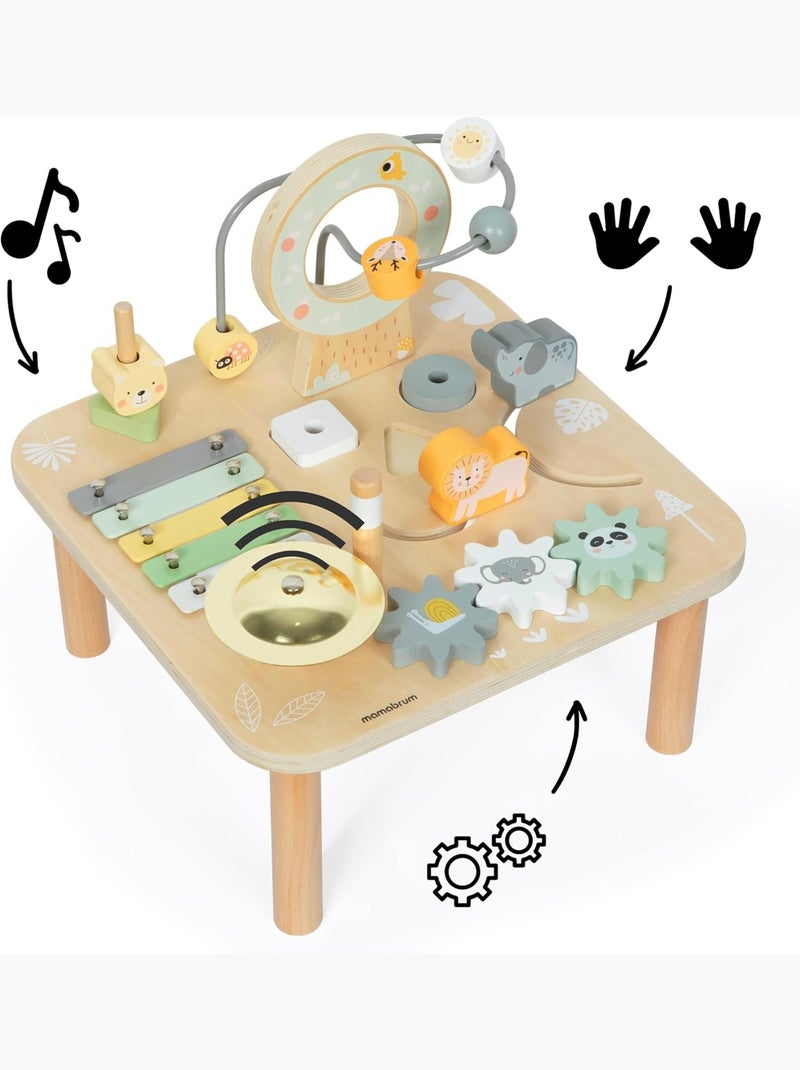 Gioco educativo Montessori in legno animali Mamabrum Beige - Kiabi
