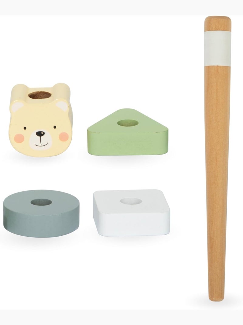Gioco educativo Montessori in legno animali Mamabrum Beige - Kiabi