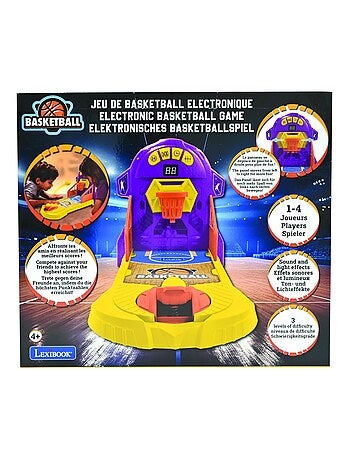 Gioco elettronico di basket con luci e suoni