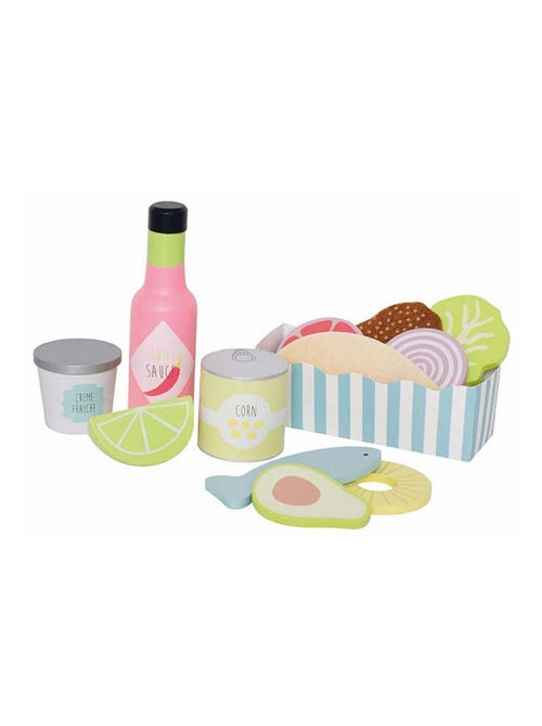 Gioco in legno - dinette - set tacos | JaBaDaBaDo - Kiabi