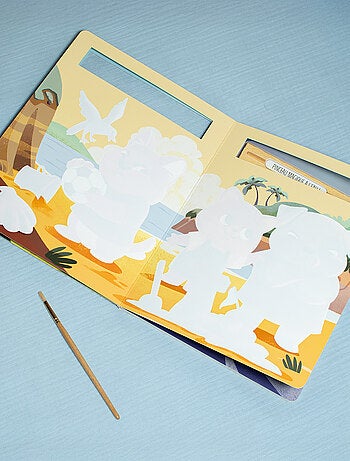 Gioco per bambini pittura magica fattoria | Sassi Junior