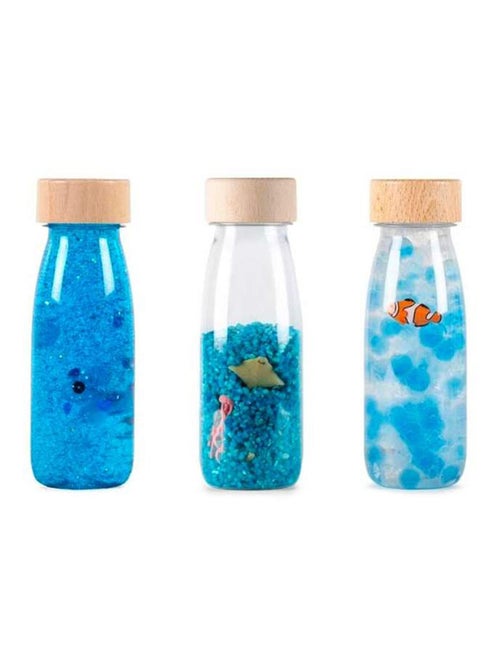 Gioco per neonati set da 3 bottiglie sensoriali | Petit Boum - Kiabi