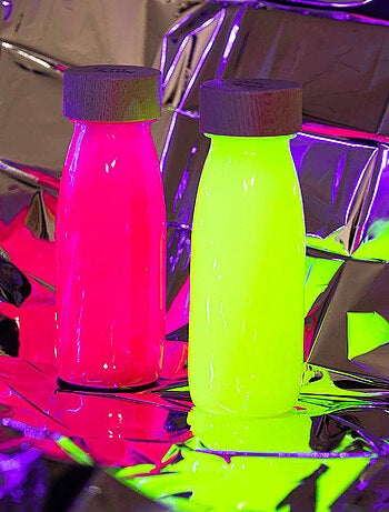 Gioco per neonati set da 3 bottiglie sensoriali | Petit Boum