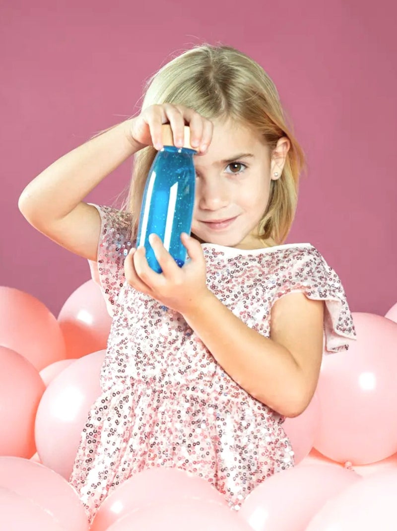 Gioco per neonati set da 3 bottiglie sensoriali | petit boum | petit boum Blu - Kiabi