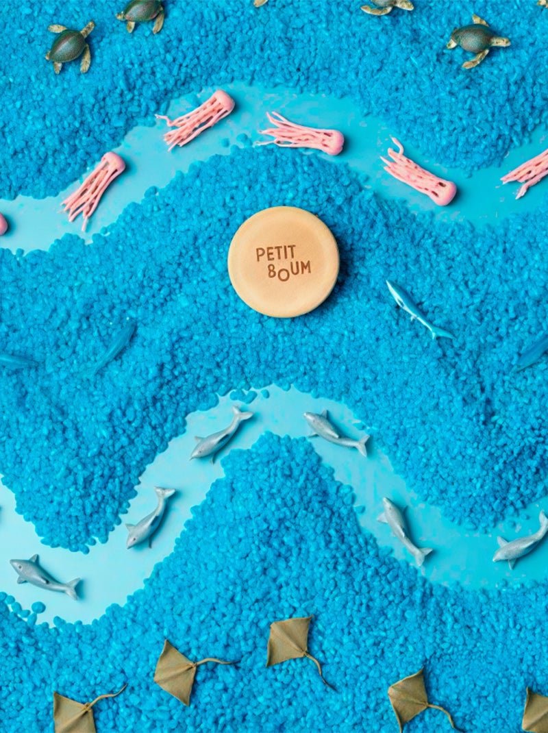 Gioco per neonati set da 3 bottiglie sensoriali | petit boum | petit boum Blu - Kiabi