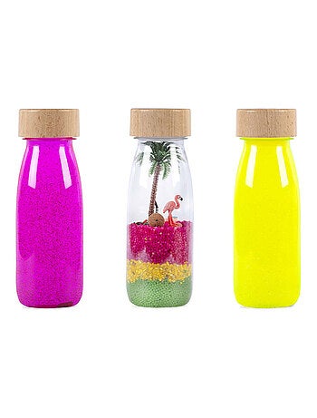 Gioco per neonati set da 3 bottiglie sensoriali | petit boum | petit boum