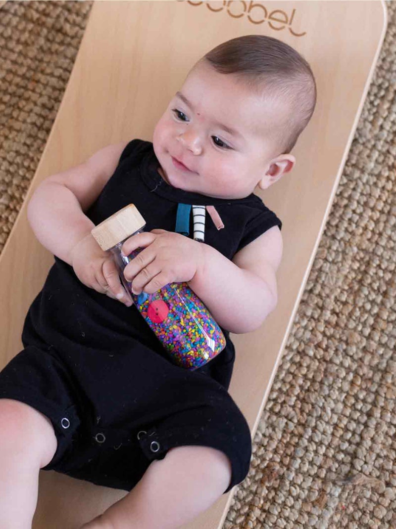 Gioco per neonati set da 3 bottiglie sensoriali | Petit Boum Verde - Kiabi