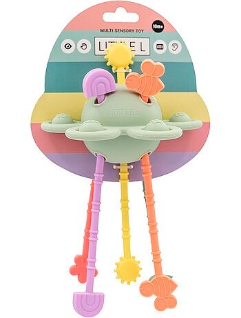 Gioco sensoriale in silicone per neonati tema giardino | little l | little l