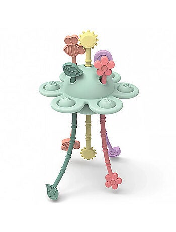 Gioco sensoriale in silicone per neonati tema giardino | Little L