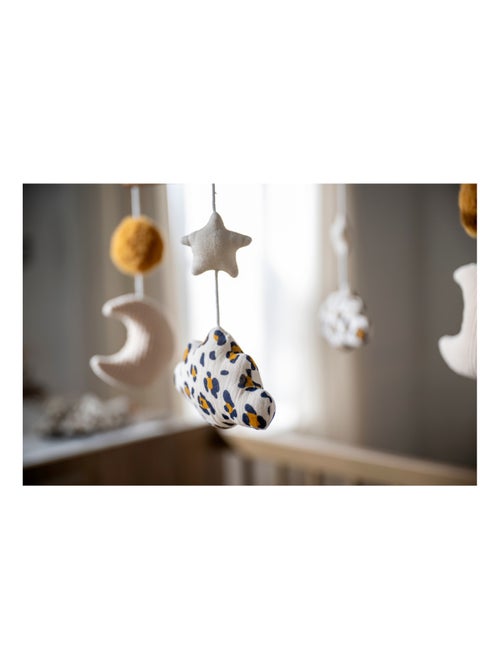 Giostrina musicale in legno con 4 giochi - SAUTHON - Kiabi