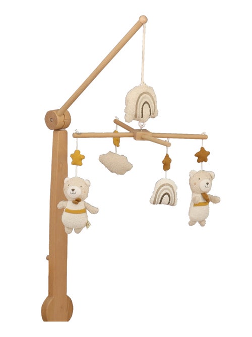 Giostrina musicale in legno con giocattoli in - SAUTHON - Kiabi