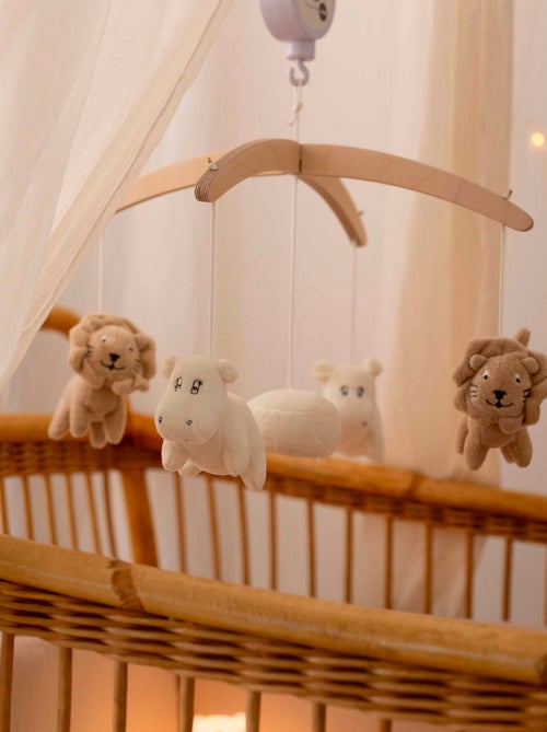 Giostrina musicale Leoni & Ippopotami - Kiabi