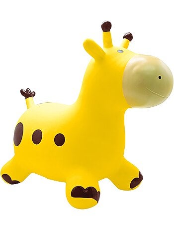 Giraffa gonfiabile che salta