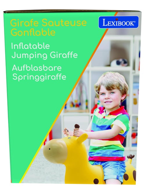 Giraffa gonfiabile che salta - Kiabi