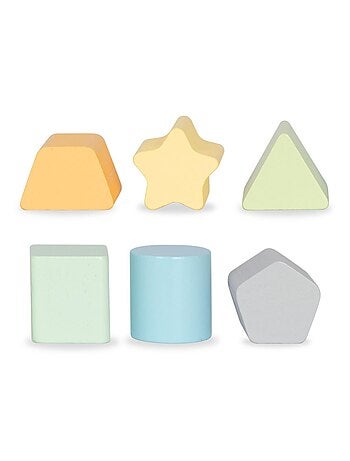 Girello in legno 2 in 1 con cubo educativo multifunzione – gioco attività sviluppo bambini 1+