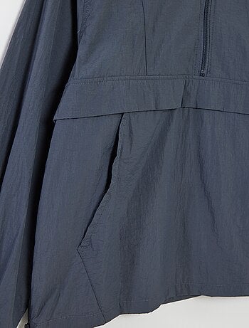 Giubbotto antipioggia con cappuccio - collezione facile da indossare