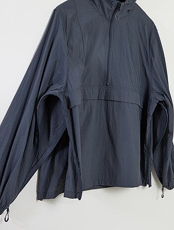 Giubbotto antipioggia con cappuccio - collezione facile da indossare