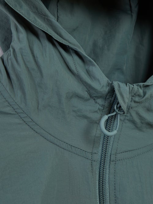 Giubbotto antipioggia con cappuccio - collezione facile da indossare - Kiabi